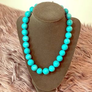 Blue Beaded Necklace